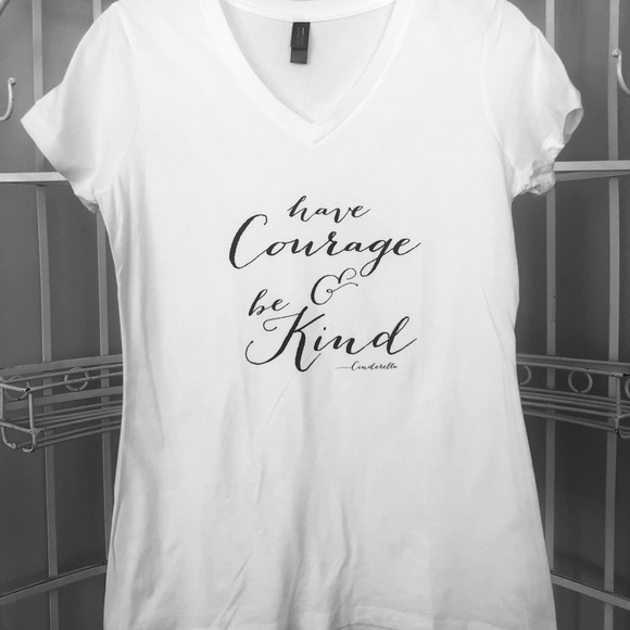Ivanka Trump Tops - New White Tee Shirt, “Have Courage & Be Kind”